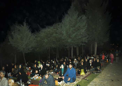 مراسم احیای شب نوزدهم رمضان در خرم آباد + تصاویر