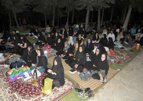 مراسم احیای شب نوزدهم رمضان در خرم آباد + تصاویر