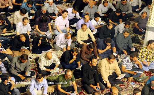 احیا شب نوزدهم ماه مبارک رمضان + گزارش تصویری