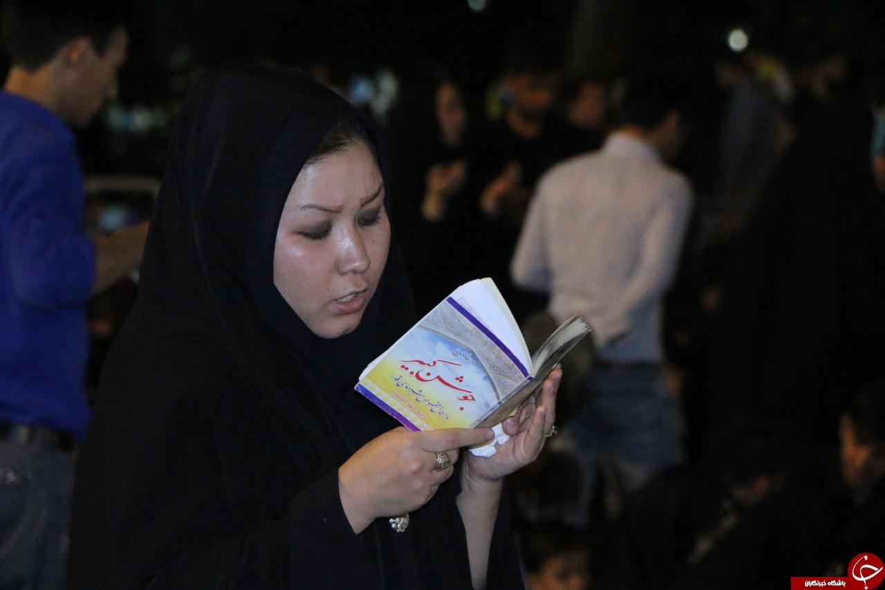 گزارش تصویری از حضور مهاجرین افغانستانی و احیای ششب قرد رمضان 1448 (ه ق)