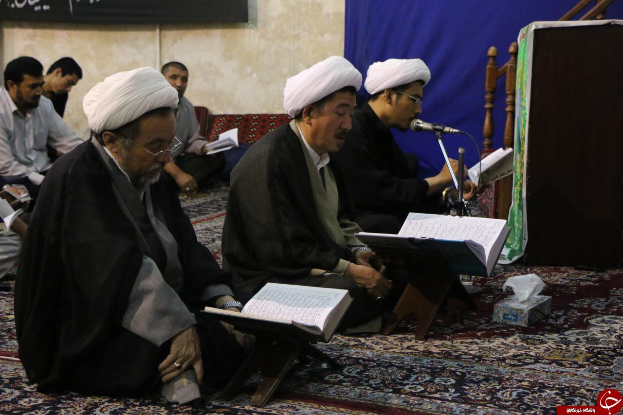 گزارش تصویری از حضور مهاجرین افغانستانی و احیای ششب قرد رمضان 1448 (ه ق)