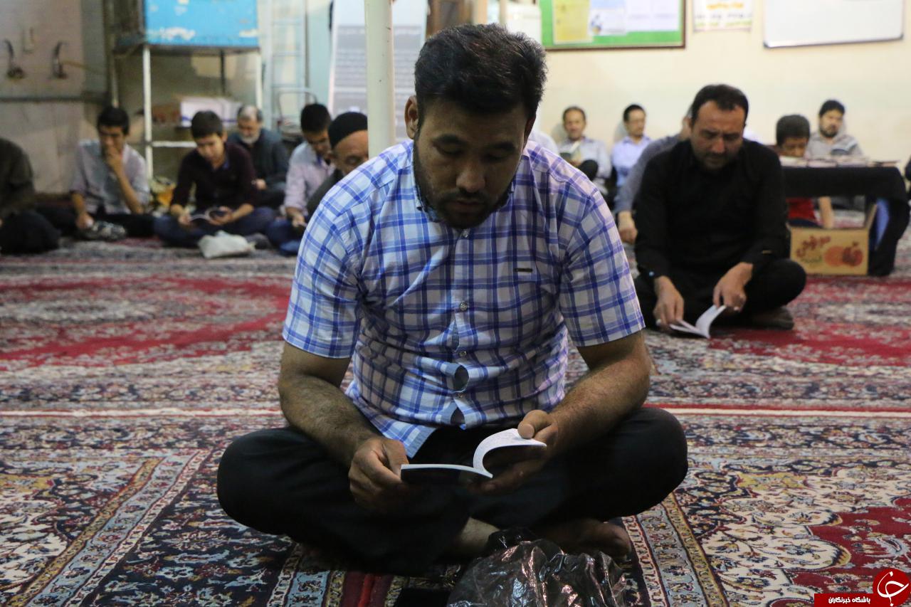 گزارش تصویری از حضور مهاجرین افغانستانی و احیای ششب قرد رمضان 1448 (ه ق)