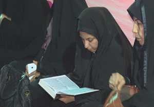 برگزاری مراسم شب قدردرمهاباد
