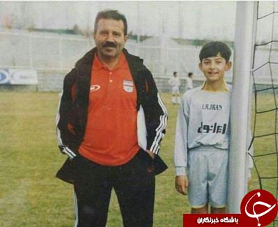 عکسی دیده نشده از کودکی سردار آزمون