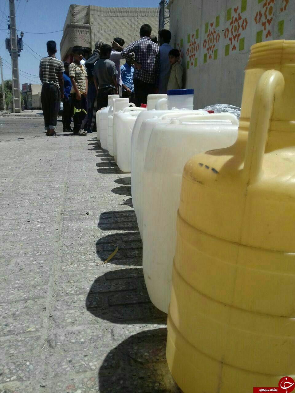 قطع آب شرب سیستان + تصاویر