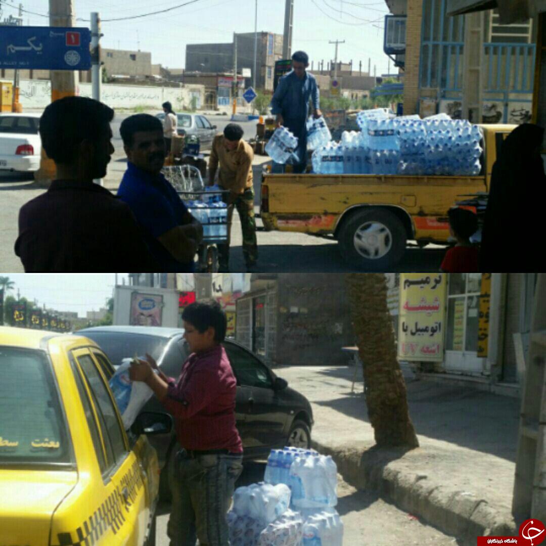 قطع آب شرب سیستان + تصاویر