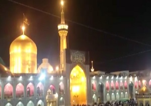 مراسم احیای شب نوزدهم ماه رمضان در حرم مطهر رضوی + فیلم