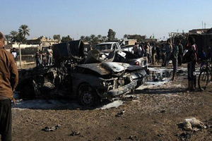 انفجار خودروی بمب گذاری شده در &laquo;هلمند&raquo; افغانستان