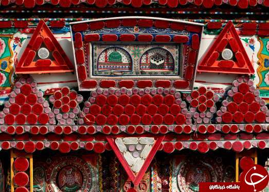 &laquo;نقاشی کامیون&raquo;، هنر بومی رانندگان در پاکستان+تصاویر
