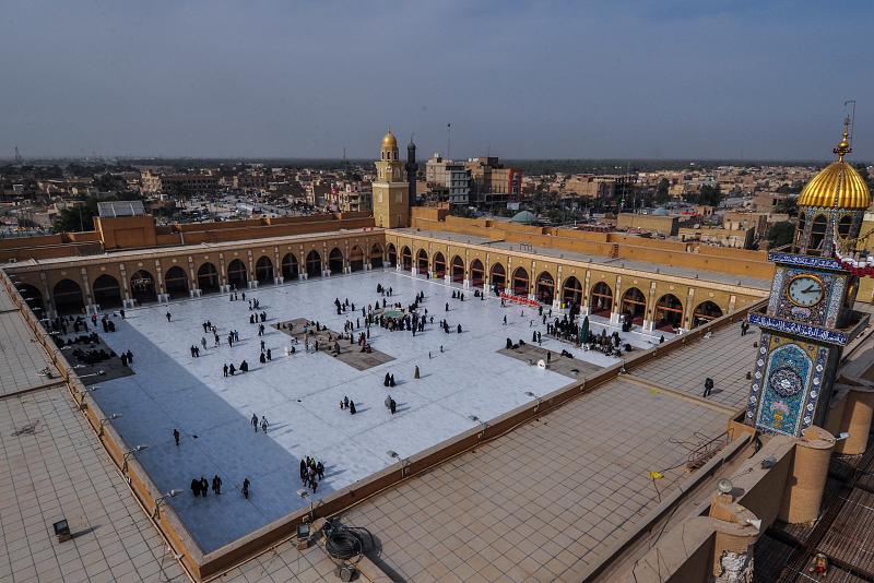 مسجد کوفه در گذر زمان+ تصویر