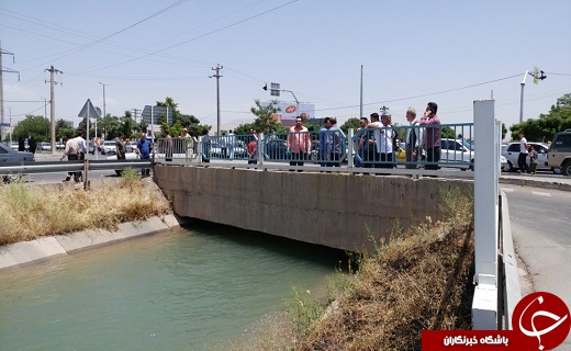 سقوط یک شهروند در کانال آب