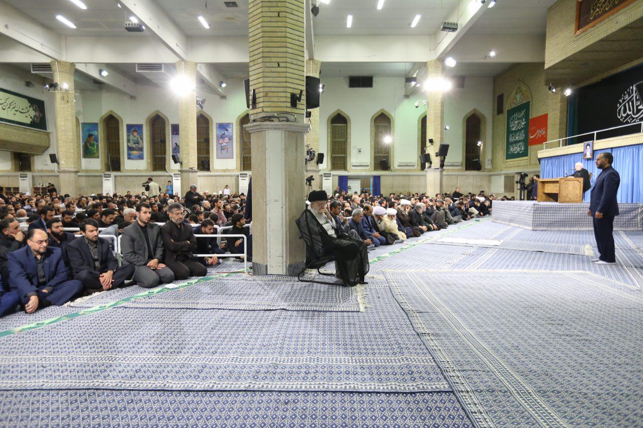 مراسم سوگواری امام علی(ع) در حضور رهبر معظم انقلاب برگزار شد