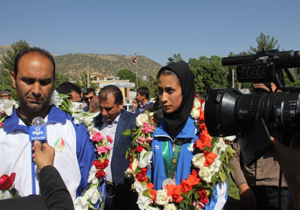 بانوی پرتاب گر استان در اردوی تیم ملی کشور