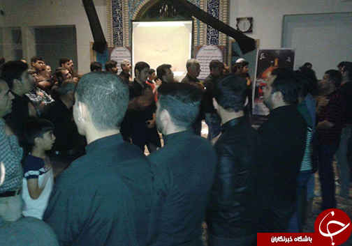عزاداری گلستانی ها در شهادت مولا علی +تصاویر