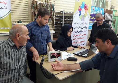 برپایی ۲۰ ایستگاه سلامت بسیج جامعه پزشکی لرستان در شب قدر + تصاویر