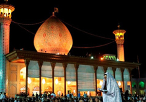 نوای بک یا الله در دومین شب قدر در حرم شاهچراغ (ع)