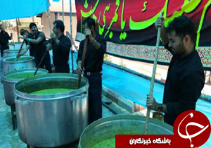 پخت 2 تن آش نذری در اقلید