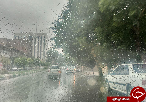 باران رحمت الهی در گلستان+تصاویر