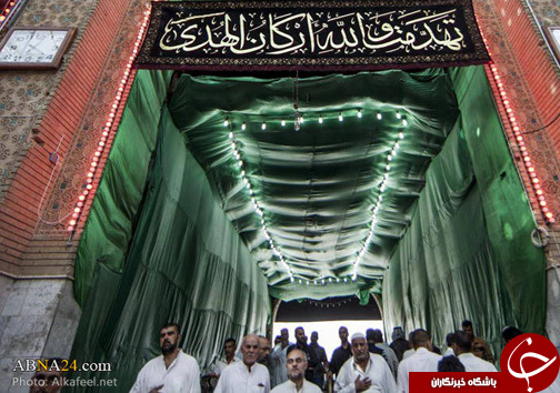 عکس/حرم حضرت عباس(ع) در سالروز شهادت امیر المؤمنین(ع)