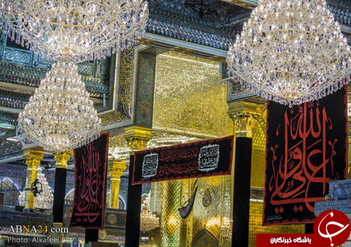 عکس/حرم حضرت عباس(ع) در سالروز شهادت امیر المؤمنین(ع)