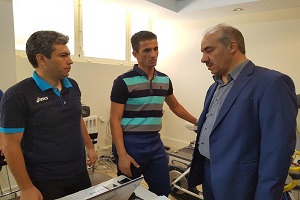 قمری از اردوی تیم ملی دوچرخه سواری بازدید کرد