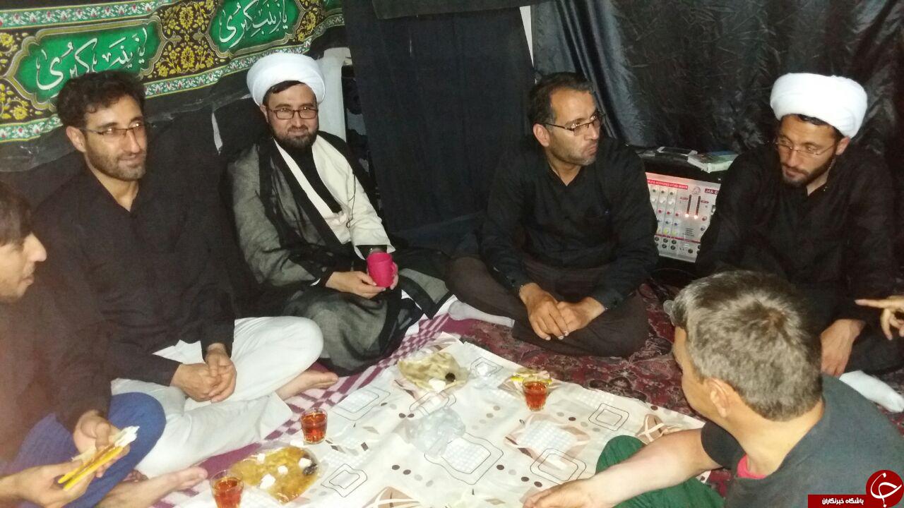 ضیافت افطاری ساده در هیئت فاطمیون چهاربرج + تصاویر