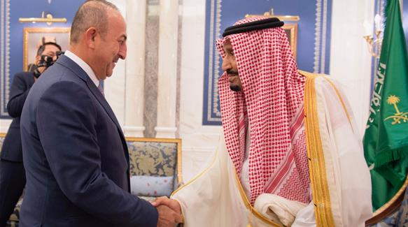 بازداشت خبرنگاران در جریان دیدار ملک سلمان و چاووش&zwnj;اغلو