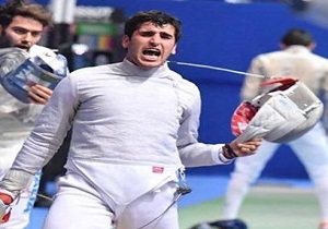 عملكرد موفق شمشيرباز يزدی در مسابقات قهرمانی آسيا بزرگسالان