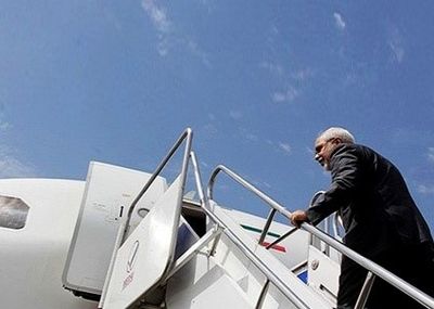 ظریف تهران را به مقصد الجزیره ترک کرد