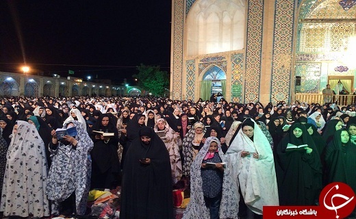 طنین نوای &laquo; الهی العفو &raquo; عاشقان با معبود در سومین شب قدر