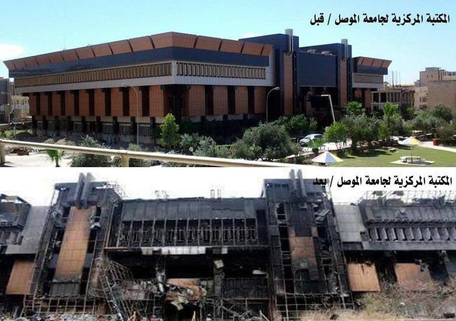 بازگشت دانشجویان به دانشگاه  مخروبه موصل پس از داعش +فیلم و تصاویر