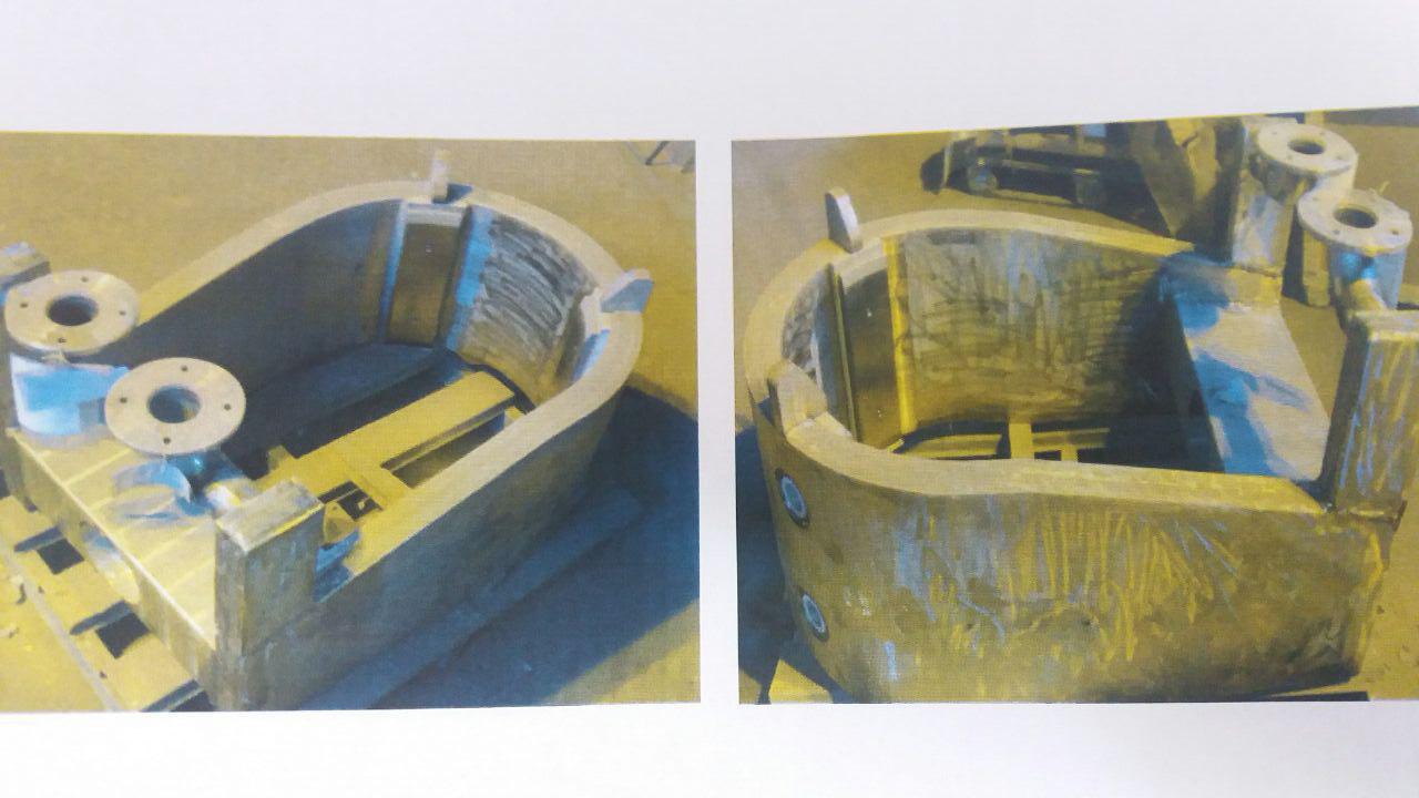 بومی سازی کلمپ الکترود کوره قوس الکتریکی