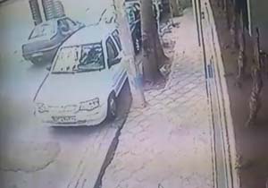 سرقت لوازم خودرو 206 در چند ثانیه !! فیلم