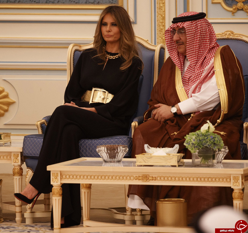 تفاوت پوشش همسر ترامپ در دیدار با پاپ و ملک&zwnj;سلمان + عکس