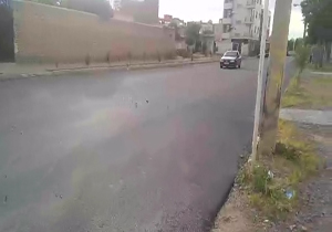 حفاری در خیابان تازه آسفالت شده!! + فیلم