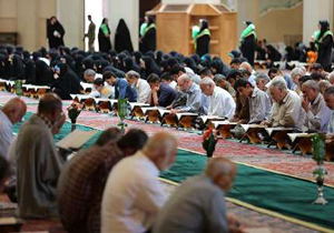 برگزاری چهارمین دوره ختم قرآن در سومین حرم اهل بیت(ع)