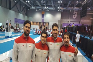 نقره شمشیربازی آسیا بر گردن سابریست های ایران