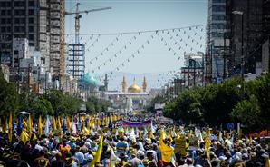 تشریح برنامه‌ها و مسیرهای راهپیمایی روز جهانی قدس در حرم مطهر رضوی