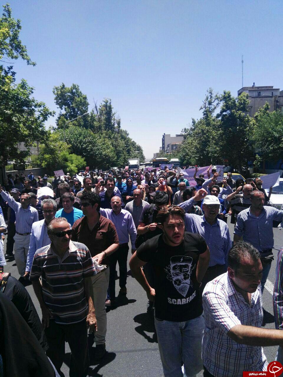 گلایه مالباختگان موسسه آرمان در تهران + تصاویر