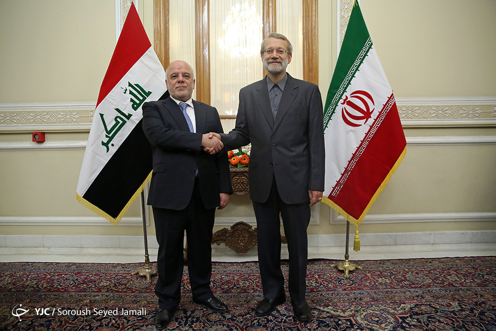 لاریجانی در دیدار با نخست وزیر عراق