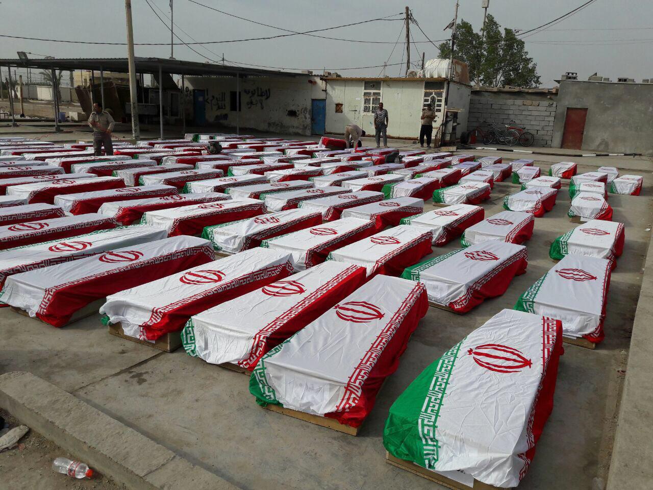 پیکر 130 شهید دفاع مقدس به کشور وارد شد