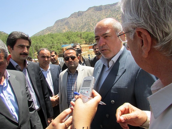بهره برداری از نیروگاه برق سد رودبار لرستان