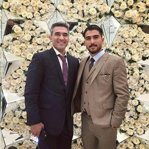 عابدزاده در مراسم عروسی دخترش+عکس
