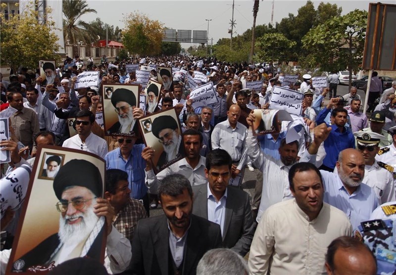 برگزاری راهپیمایی اعتراض&zwnj;آمیز مردم استان بوشهر بعد از نماز جمعه