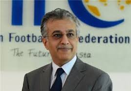 پیام تبریک شیخ سلمان به مهدی تاج
