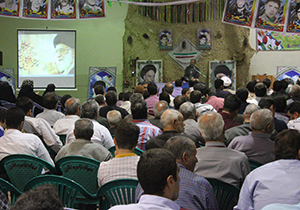 برگزاری یادواره شهدا در نایین