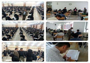 امانتداری وایجاد فضای آرام برای امتحانات دانش آموزان