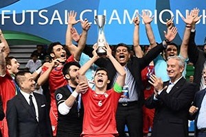 قهرمانی تیم فوتسال زیر 20 سال ایران در آسیا + فیلم