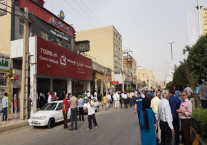 تجمع سپرده‌گذاران مؤسسه توسعه در اهواز + تصاویر