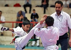 پایان مسابقات کاراته نونهالان استان